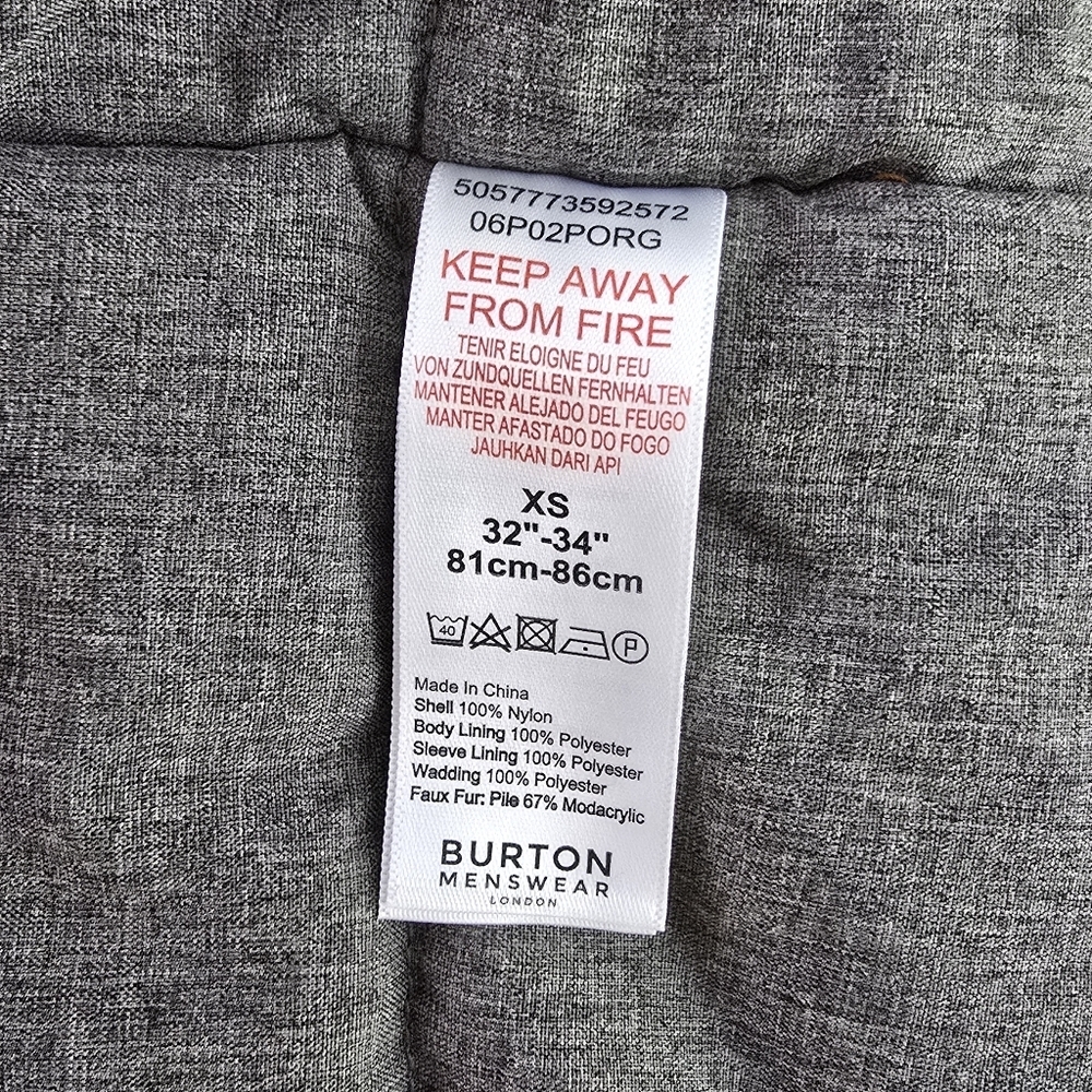 Burton London Brown/Terracotta Casual Jacket XS/S - Picture 13 of 16
